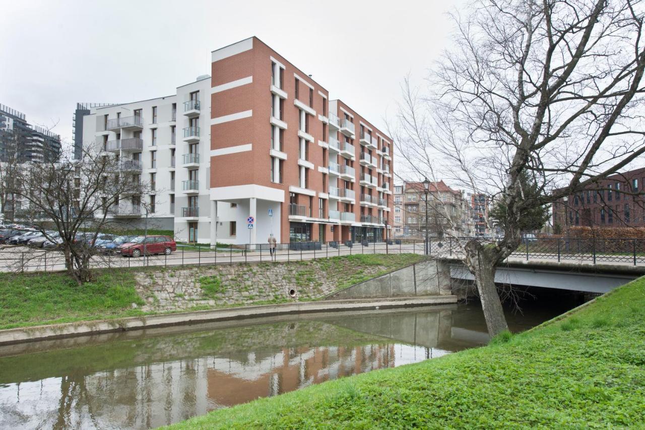 Kawalerka Rybaki Apartment Gdansk Bagian luar foto